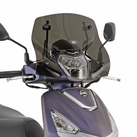 KAPPA 2025/07 SZYBA SYM HD 300 '19-'24, SYMPHONY 125 '20-'24, PIAGGIO MEDLEY 125 / 150 / S '20-'24, 19 X 44 CM PRZYCIEMNIONA KAPPA