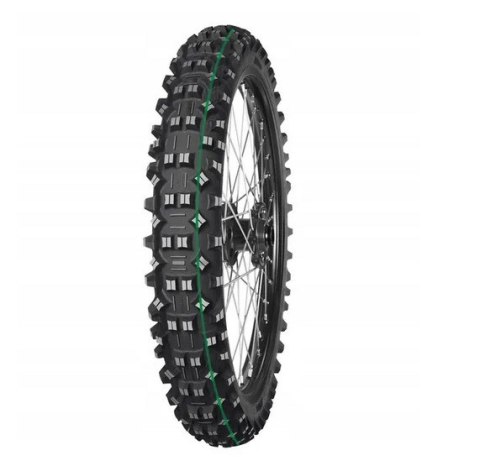 MITAS OPONA 90/90-21 TERRA FORCE-EF SUPER LIGHT 54R TT PRZÓD (ZIELONY PASEK) DOT 11/2025 (460094) (zamiennik:70000207) MITAS