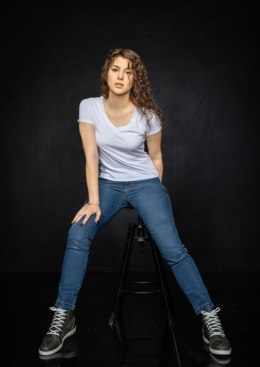 MODEKA SPODNIE JEANSY MOTOCYKLOWE CITY NOMAD SALMA ROZMIAR L MODEKA