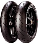 PIRELLI ZZZZ KOMPLET OPON (2291900/23) 120/70ZR17 DIABLO ROSSO II (K) (58W) TL M/C PRZÓD DOT 2023 + (2068500/24) 180/55ZR17 DIAB PIRELLI