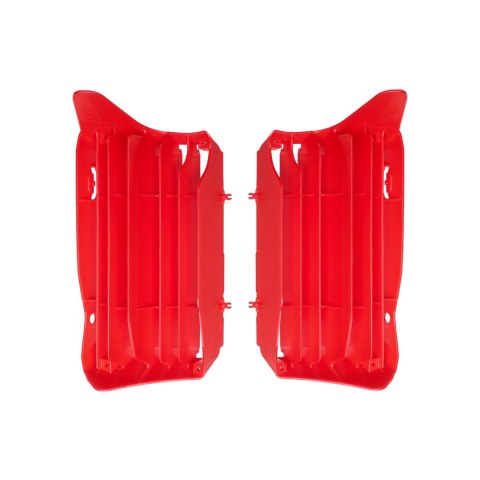 POLISPORT OSŁONY CHŁODNICY (KRATKI-KOMPLET ) HONDA CRF 250F '21-'22; CRF 450F '21-'24 KOLOR CZERWONY POLISPORT