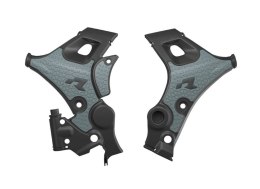 RACETECH (RTECH) OSŁONY RAMY REVOLUTION HONDA XL 750 TRANSALP '23-'25 KOLOR CZARNY / SZARY RACETECH