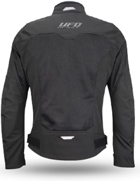 UFO 2025/04 KURTKA ACRON URBAN DAMSKA SOFTSHELL / AIRNET Z WYPINANĄ, ODDYCHAJĄCA, WIATRO I WODOSZCZELNĄ MEMBRANĄ KOLOR CZARNY RO UFO