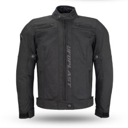 UFO 2025/04 KURTKA ACRON URBAN MĘSKA SOFTSHELL / AIRNET Z WYPINANĄ, ODDYCHAJĄCA, WIATRO I WODOSZCZELNĄ MEMBRANĄ KOLOR CZARNY ROZ UFO