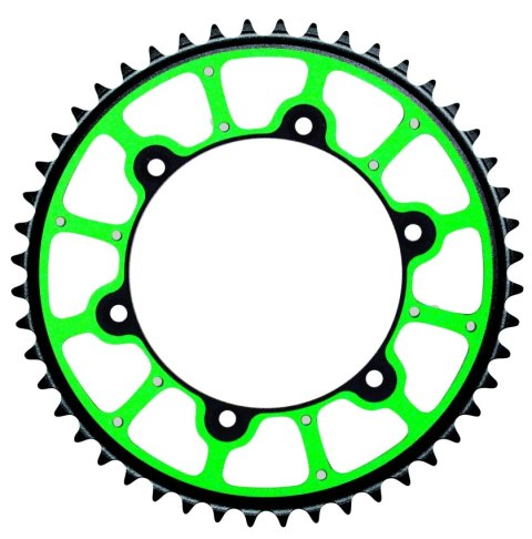 GROSSKOPF WYPRZEDAŻ ZĘBATKA TYLNA PRO EXTREME (STALOWO-ALUMINIOWA - DUAL RING / STEALTH) 489 48 (48948) KAWASAKI KX/KXF, SUZUKI 