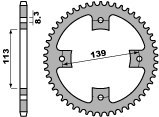 PBR ZĘBATKA TYLNA 4509 36 SUZUKI LTR 450 06-10 (JTR1760.36) (ŁAŃC. 520)