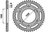 PBR ZĘBATKA TYLNA 4529 50 C45 TRIUMPH TIGER 800 (11-16) (ŁAŃC.525) (JTR2014.50) DAYTONA 675 '06-'17