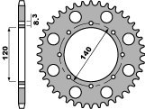 PBR ZĘBATKA TYLNA 491 46 C45 KAWASAKI KLE 500 (97-04) (ŁAŃC. 520) (JTR487.46)