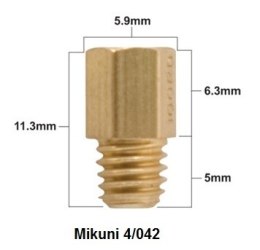 PROX DYSZA GŁÓWNA MIKUNI TYP 4/042 ŚREDNICA #200 ( 1 SZT. )