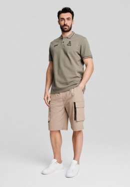 DIVERSE (2025) KOSZULKA POLO DKR P 07 C. KOLOR KHAKI ROZMIAR XXL DAKAR RALLY