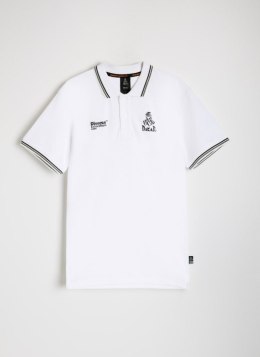 DIVERSE (2025) KOSZULKA POLO DKR P 07 KOLOR BIAŁY ROZMIAR XXL DAKAR RALLY