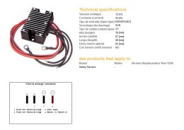 DZE REGULATOR NAPIĘCIA HARLEY-DAVIDSON DZE ELEKTRYKA