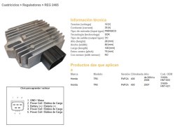 DZE REGULATOR NAPIĘCIA HONDA TRX 400 FOUR TRAX '04-'07; TRX 400 RANCHER '04-'07; TRX 450 FE/FM FOREMAN '02-'04 (35A) (31600-HN7- DZE ELEKTRYKA