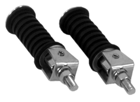 EMGO KOMPLET PODNÓŻKÓW PASAŻERA UNIWERSALNE 2 SZT. ( ŚRUBA 10MM Z NAKRĘTKĄ ) ( SUZUKI ) EMGO