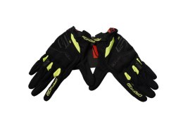 FIVE GLOVES RĘKAWICE TEKSTYLNE RS3 EVO KOLOR CZARNY/ŻÓLTY FLUO ROZMIAR 13 FIVE