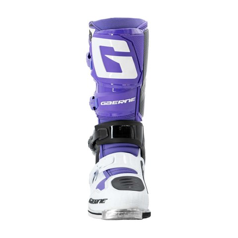 GAERNE BUTY CROSS/ENDURO MODEL SG-12 LIMITED EDITION (EDYCJA LIMITOWANA) BLACK/PURPLE/WHITE KOLOR CZARNY/FIOLETOWYBIAŁY ROZMIAR  GAERNE