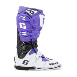 GAERNE BUTY CROSS/ENDURO MODEL SG-12 LIMITED EDITION (EDYCJA LIMITOWANA) BLACK/PURPLE/WHITE KOLOR CZARNY/FIOLETOWYBIAŁY ROZMIAR  GAERNE