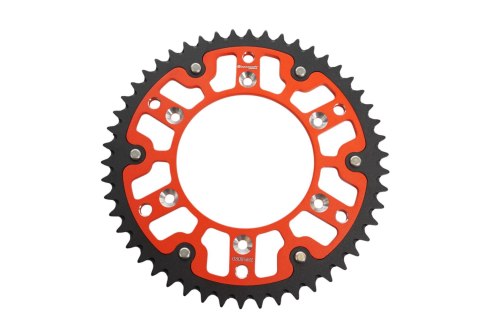 GROSSKOPF ZĘBATKA TYLNA DUAL RING / STEALTH (STALOWO-ALUMINIOWA) 289 50 (28950) HONDA CR / CRF '83-'25, BETA RR '13-'25 KOLOR CZ GROSSKOPF