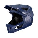LEATT KASK ROWEROWY MTB ENDURO 4.0 (WYPINANA SZCZĘKA) V24 HELMET BLUE KOLOR GRANATOWY ROZMIAR M (55-59 cm) LEATT