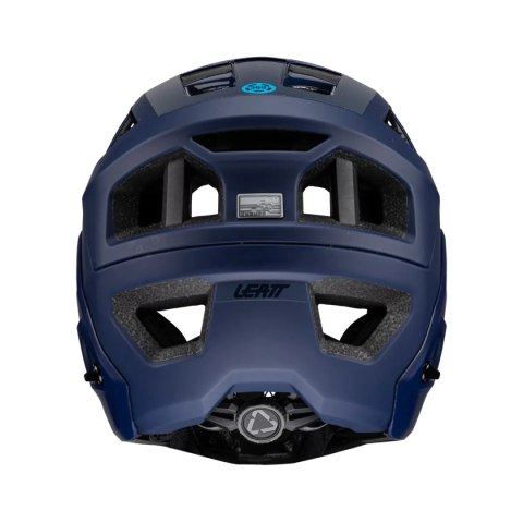 LEATT KASK ROWEROWY MTB ENDURO 4.0 (WYPINANA SZCZĘKA) V24 HELMET BLUE KOLOR GRANATOWY ROZMIAR M (55-59 cm) LEATT