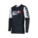 LEATT KOSZULKA MOTO 4.5 LITE JERSEY BLACK KOLOR CZARNY/BIAŁY ROZMIAR M LEATT