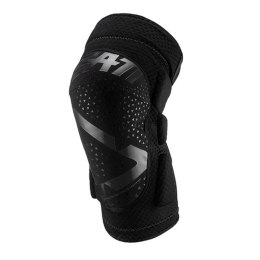 LEATT NAKOLANNIKI OCHRANIACZE KOLAN 3DF 5.0 KNEE GUARD BLACK KOLOR CZARNY ROZMIAR S/M LEATT