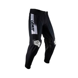 LEATT SPODNIE MOTO 4.5 PANT BLACK KOLOR CZARNY/BIAŁY ROZMIAR XL LEATT