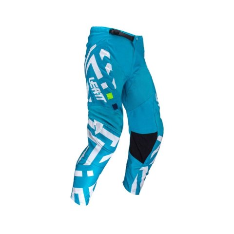 LEATT ZESTAW (KOMPLET) KOSZULKA + SPODNIE MOTO RIDE KIT 3.5 CYAN KOLOR NIEBIESKI/BIAŁY ROZMIAR M LEATT