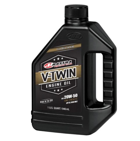 MAXIMA RACING OILS OLEJ SILNIKOWY SYNTETYCZNY V-TWIN FULL SYNTHETIC 20W50 AKC (LITER/12) MAXIMA