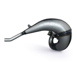 OXA FACTORY 2025/08 DYFUZOR (TUBA REZONANSOWA) FRONT EXHAUST PIPE RACING STEEL TM RACING MX EN SMR 250 300 22-25 OXA