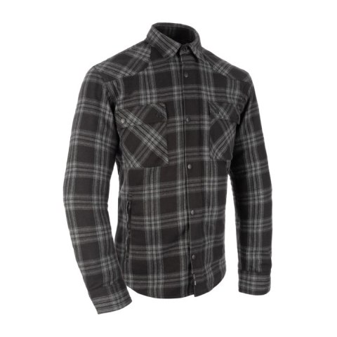 OXFORD KOSZULA MOTOCYKLOWA MĘSKA KICKBACK 3.0 KOLOR SZARY ROZMIAR XXL (2XL) OXFORD