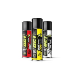 OC1 ZESTAW AREOSOLS Bike Shine 500ml + Chain Lube 500ml + Power Brake Cleaner 500ml (AKC) OC1