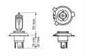 BOSCH ŻARÓWKA HS1 35/35W 12V PX43T BOSCH