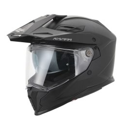 KAPPA 2025/05 KASK KV33 SOLID ENDURO DUAL OFF ROAD Z SZYBĄ I BLENDĄ KOLOR CZARNY MATT ROZMIAR 56 / S (HOMOLOGACJA ECE 22R06) KAPPA
