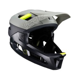 LEATT KASK ROWEROWY MTB ENDURO 3.0 (WYPINANA SZCZĘKA/KASK 3W1) V24 GRANITE KOLOR CZARNY/SZARY ROZMIAR S (51-55 cm) LEATT