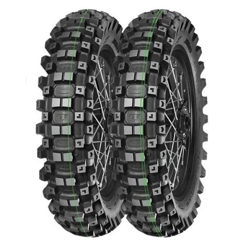 MITAS OPONA 120/90-18 TERRA FORCE-EX MH SUPER LIGHT 65M TT (ZIELONY PASEK) TYŁ DOT 04/2025 (460121) (ZAMIENNIK:70000185) MITAS