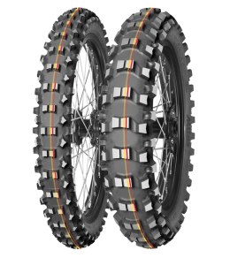 MITAS OPONA 80/100-21 TERRA FORCE-MX SM 51M (CZERWONO-ŻÓŁTY PASEK) TT PRZÓD DOT 2025 (DOT:XTDP) (460089) (ZAMIENNIK:70000274) MITAS