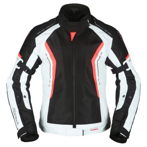 MODEKA KURTKA KHAO AIR LADY (DAMSKA) KOLOR CZARNO-POPIELATA-CZERWONA ROZMIAR 38 MODEKA