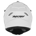 NOX KASK CROSS / OFFROAD N761 SOLID KID / JUNIOR (DZIECIĘCY) KOLOR BIAŁY POŁYSK ROZMIAR L (ZAPIĘCIE MIKROMETRYCZNE) NOX