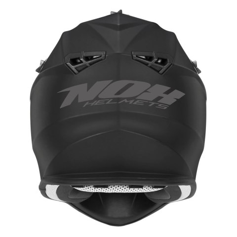 NOX PROMOCJA KASK CROSS / OFFROAD N633 SOLID KOLOR CZARNY MAT ROZMIAR L (ZAPIĘCIE MIKROMETRYCZNE) NOX