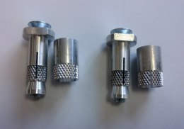 POLISPORT ŚRUBA WRAZ Z MOCOWANIEM DO HANDBARÓW (WKŁADANA DO KIEROWNICY) - PASUJE DO KIEROWNIC O ŚREDNICY OTWORU: 13MM/18MM POLISPORT