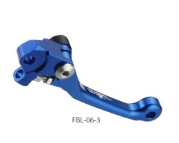 ACCEL DŹWIGNIA (KLAMKA NIEŁAMKA) HAMULCA YAMAHA YZF 250 '07-'22, YZF 450 '08-'22, YZ125/250 '08-'22 KOLOR NIEBIESKI ACCEL