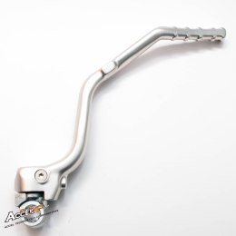 ACCEL DŹWIGNIA STARTERA (KOPKA) ALUMINIOWA SUZUKI RMZ 450 '08-'14, KOLOR SREBRNY ACCEL