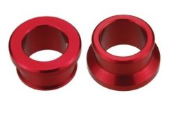 ACCEL TULEJKI DYSTANSOWE KOŁA TYŁ SUZUKI RMZ 250 '07-'25, RMZ 450 '05-'25 KOLOR CZERWONY ACCEL