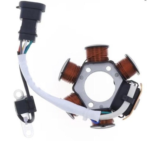 ATHENA 2025/09 UZWOJENIE ALTERNATORA (STATOR) APRILIA MOJITO 50 '04-'13, SR 50 '12-'18, DERBI ATLANTIS 50 '04-'19, GILERA RUNNER ATHENA