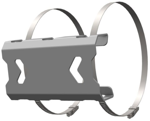 CROSSPRO OSŁONA TŁUMIKA HUSQVARNA 701 ENDURO, GASGAS ES 700, KTM 690 ENDURO '19-'24 KOLOR SREBRNY CROSSPRO