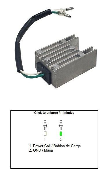 DZE REGULATOR NAPIĘCIA HONDA ATC 350X '85-'86; TLR 200 '86-'87; XL 250R '84-'87; XL 350R '84-'85; XL 600R '83-'87 (31400-KG0-008 DZE ELEKTRYKA