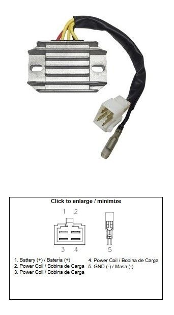 DZE REGULATOR NAPIĘCIA SUZUKI LT 230 QUAD RUNNER '87-'93 (32800-35B00) DZE ELEKTRYKA