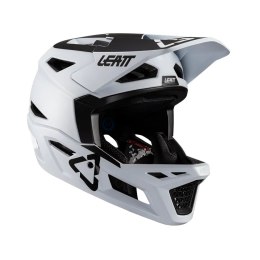 LEATT KASK ROWEROWY MTB GRAVITY 4.0 V24 HELMET WHITE KOLOR BIAŁY ROZMIAR XL (61-62 cm) LEATT