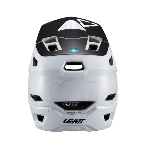 LEATT KASK ROWEROWY MTB GRAVITY 4.0 V24 HELMET WHITE KOLOR BIAŁY ROZMIAR XL (61-62 cm) LEATT